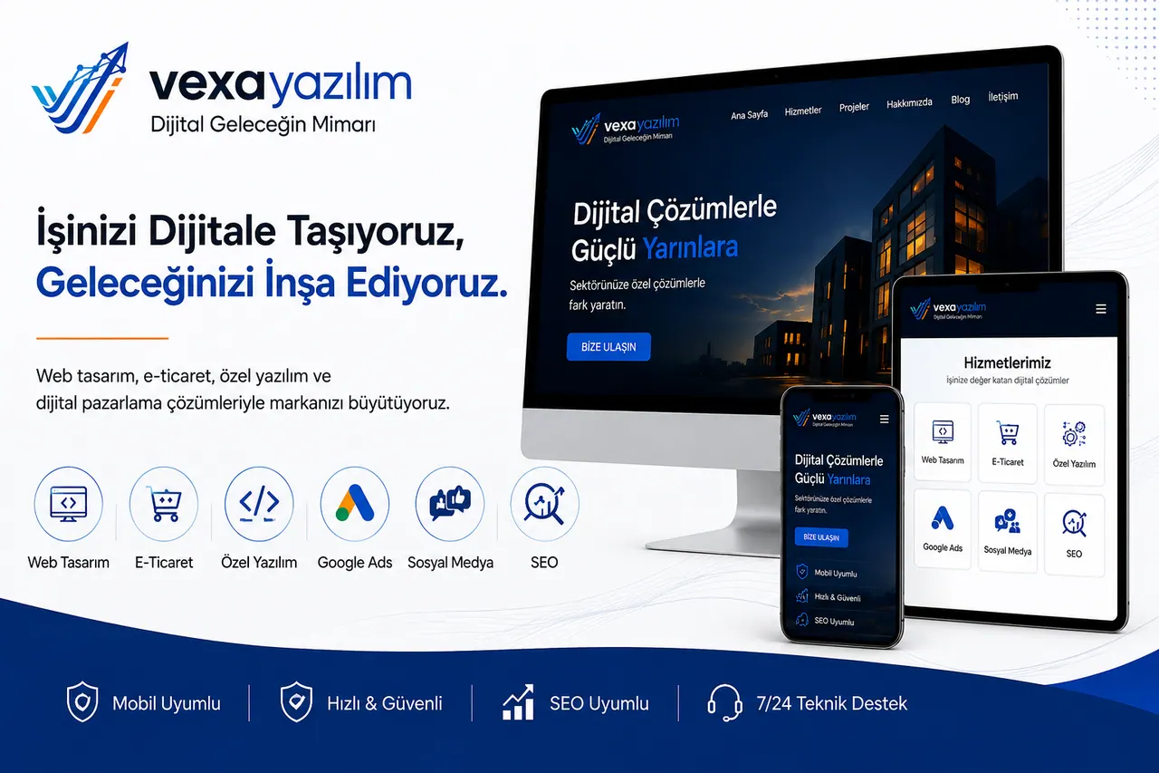 Vexa Yazılım dijital çözümler sunumu